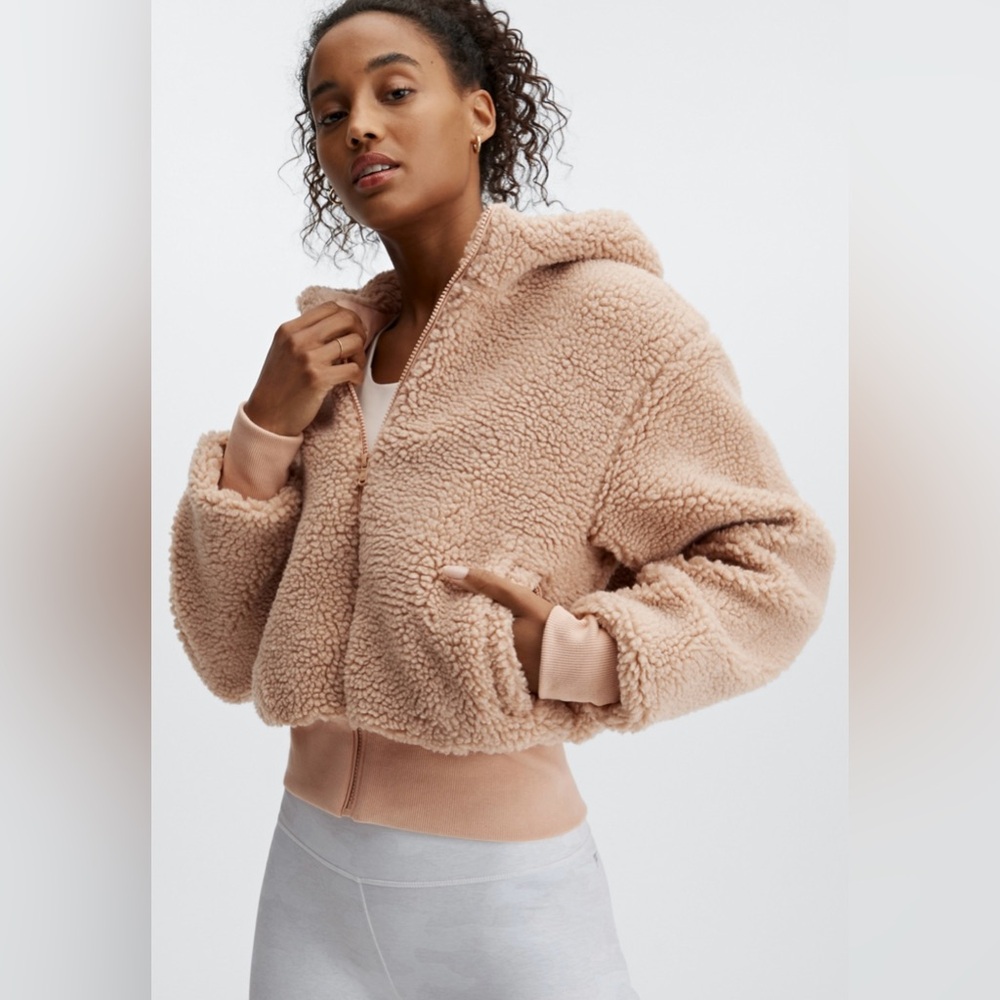 Fabletics Summit Teddy Jacket - image 1